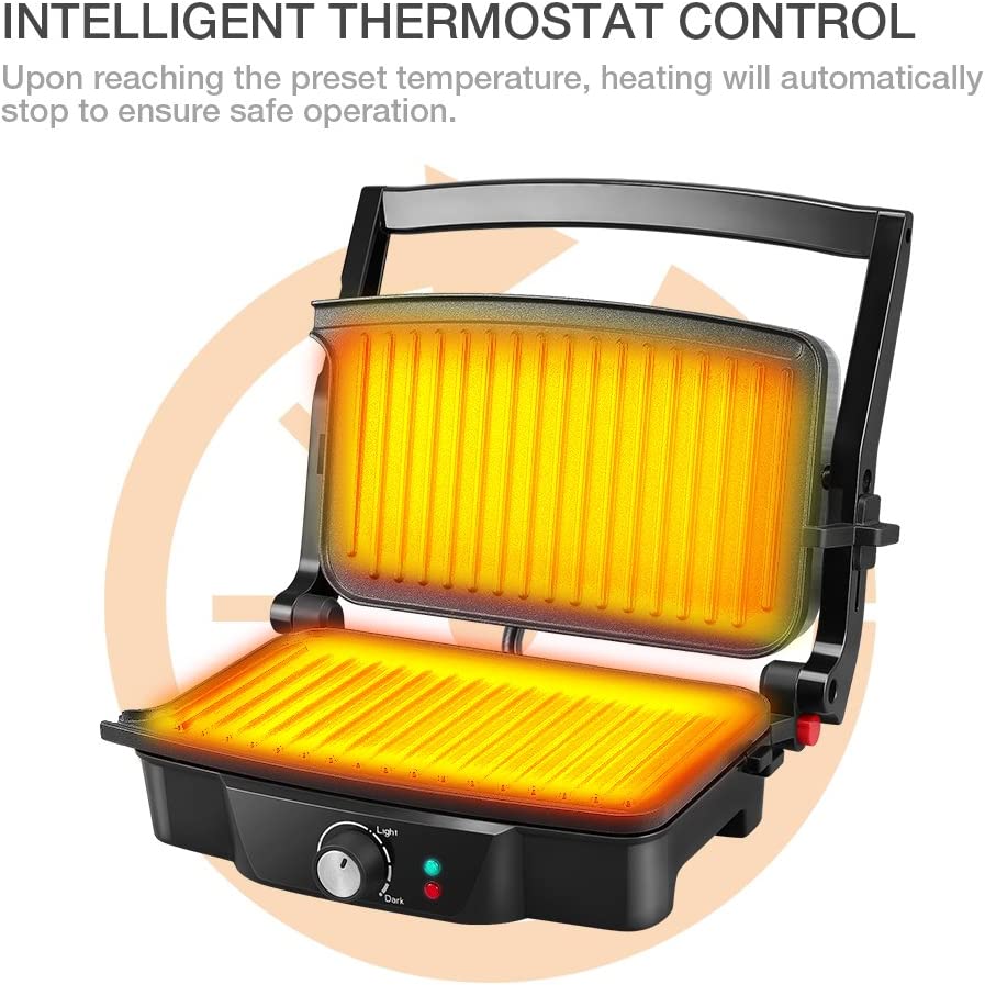Sandwich Maker Non-Stick Coated Plates - Image 4