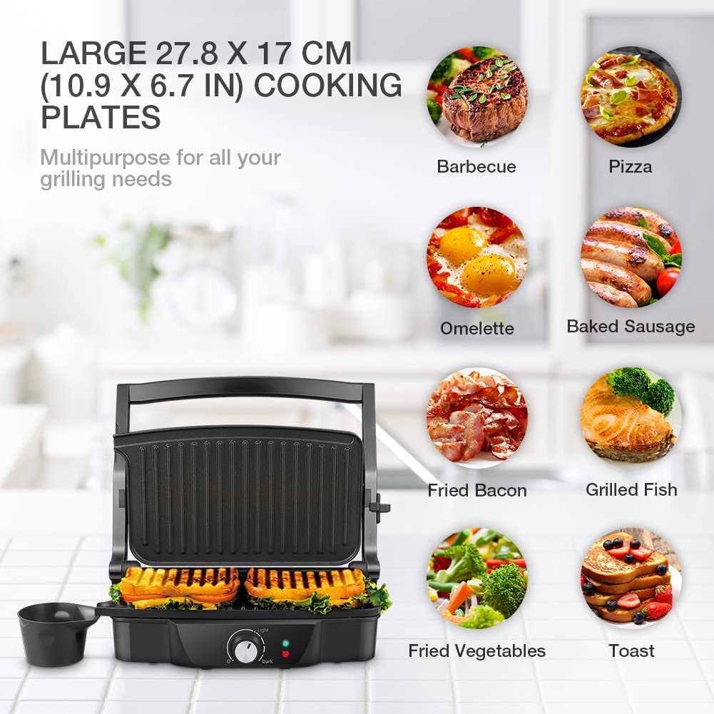 Sandwich Maker Non-Stick Coated Plates - Image 2