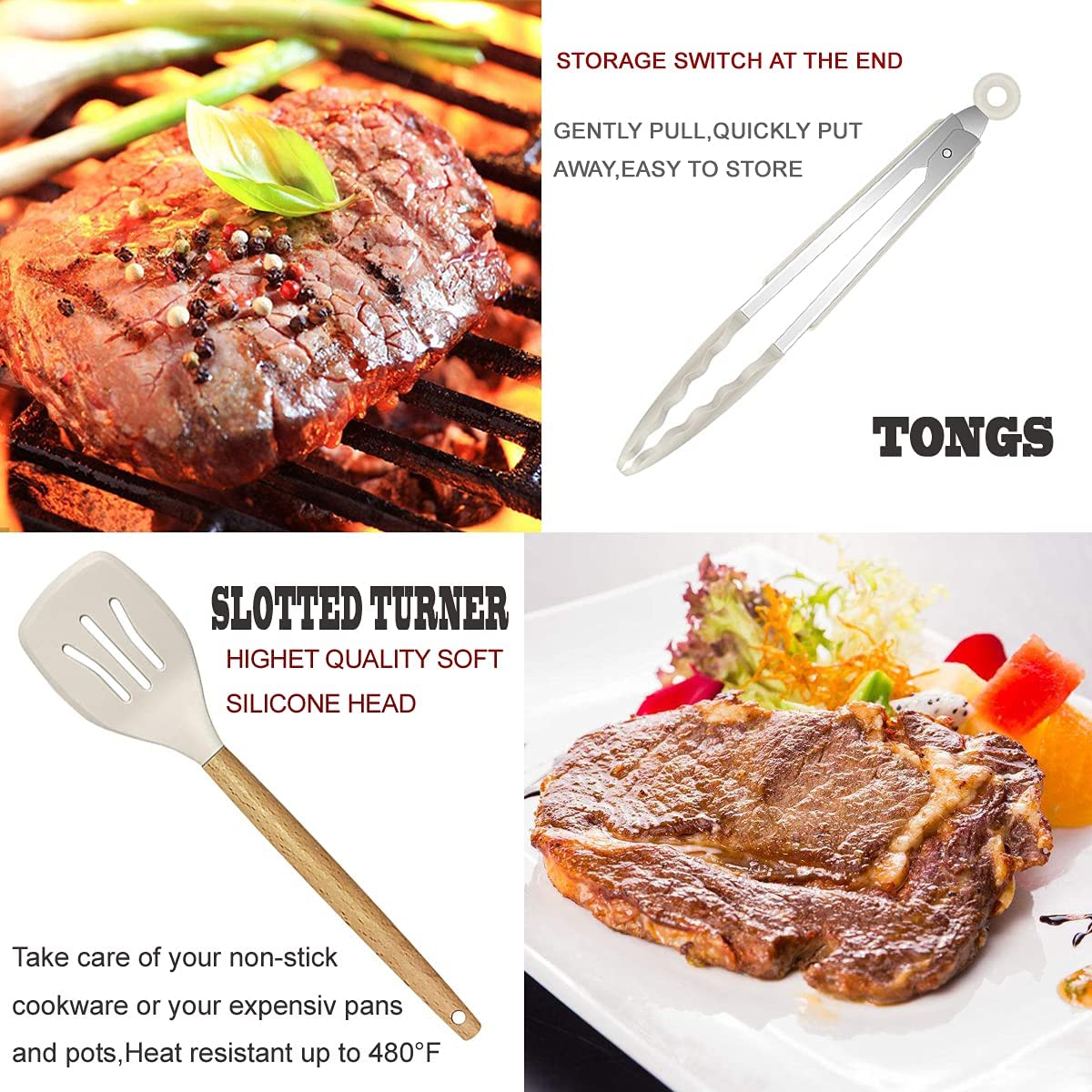 Cooking Utensils Set- 35 PCs - Image 3