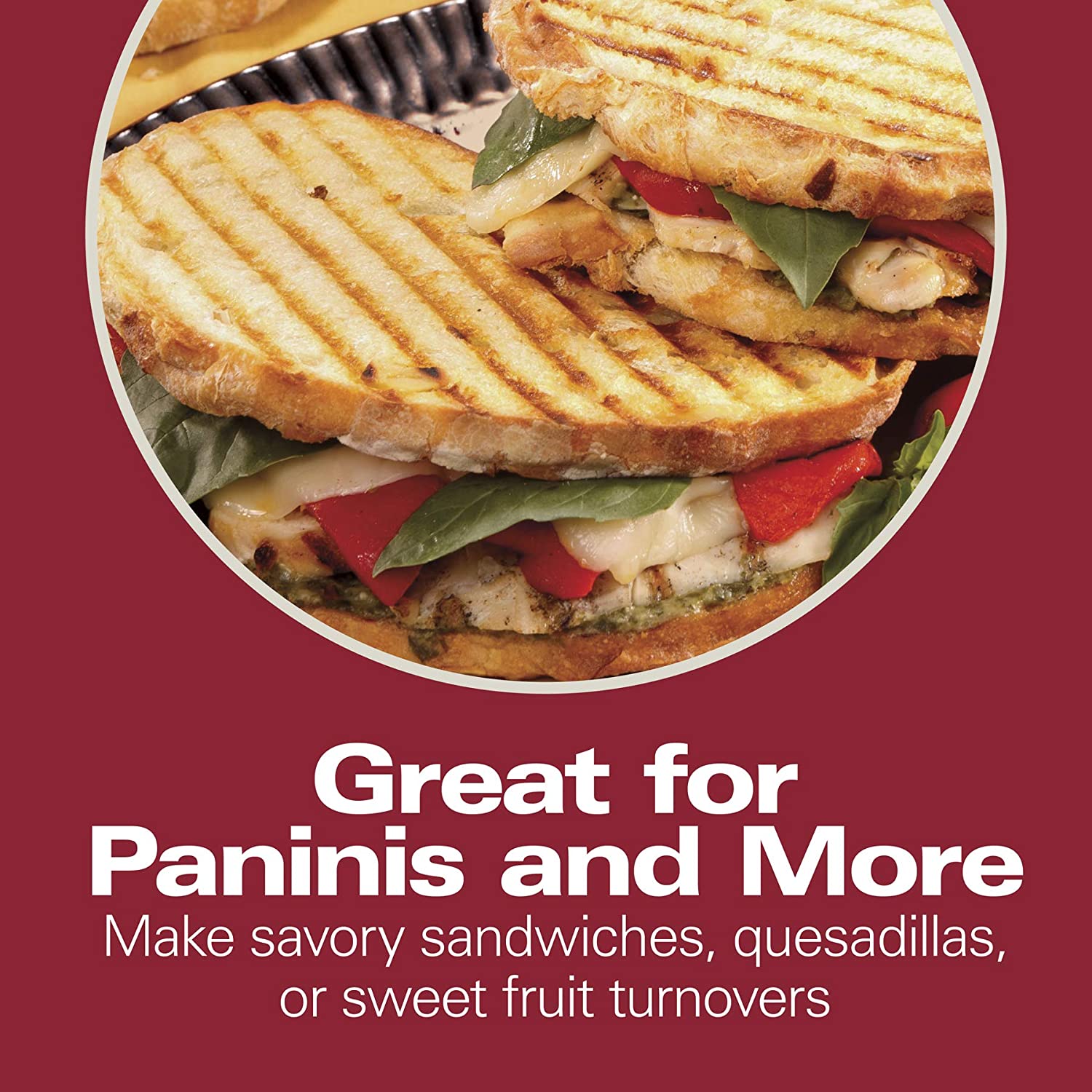 Electric Panini Press Grill - Image 2