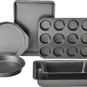 6-Piece Nonstick, Carbon Steel Oven Bakeware Baking Set