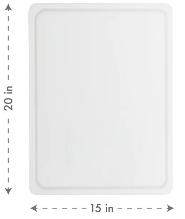 Mainstays 15" x 20" Poly Cutting Board - Image 3