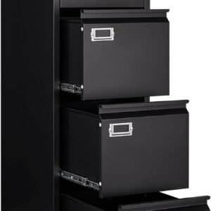 4 Drawer File Cabinet, Filing Cabinets for Home Office