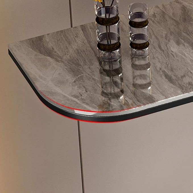 Console Table for Entryway Hall, Modern 12 Inch Wide Glam - Image 3